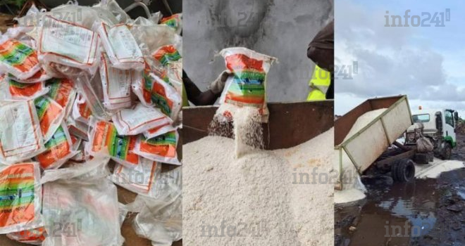 Port-Gentil&nbsp;: Plus de 12 tonnes de riz impropre à la consommation détruites par l’AGASA