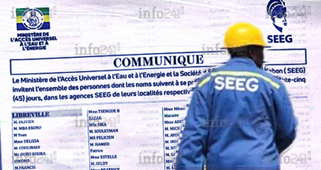 SEEG&nbsp;: 2 676 mauvais payeurs affichés sur la place publique, Port-Gentil et Franceville en tête&nbsp;!