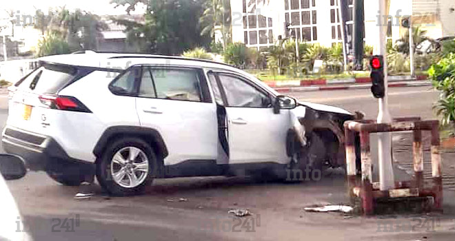 Port-Gentil&nbsp;: En état d’ivresse, un couple sort indemne d’un effroyable accident de la route