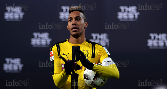 Fifa Awards 2017&nbsp;: Aubameyang classé 11e meilleur joueur du monde