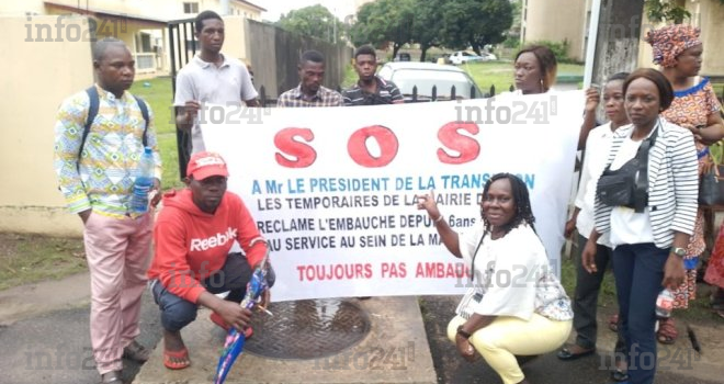 Port-Gentil&nbsp;: Des agents municipaux sans contrat, dénoncent des années de précarité et de mépris