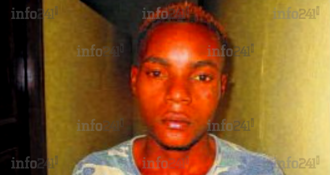 Mitzic&nbsp;: Un jeune braqueur gabonais arrêté par la police en pleine consommation de cannabis