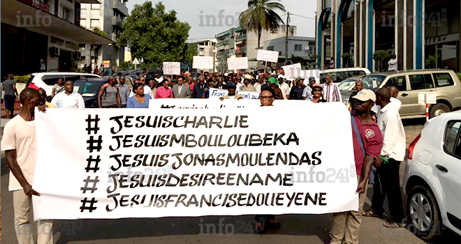 Le Front de l’opposition gabonaise s’offre une marche silencieuse en soutien à la France