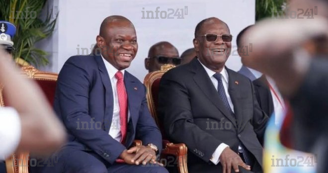 Côte d’Ivoire&nbsp;: Ouattara a prêté serment pour un 4e mandat en présence d’Oligui Nguema