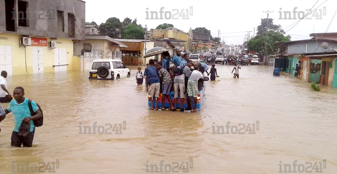 Libreville une nouvelle fois victime de fortes pluies diluviennes&nbsp;!