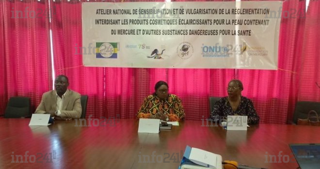 Dépigmentation de la peau&nbsp;: les commerçants du Gabon sensibilisés aux dangers du mercure