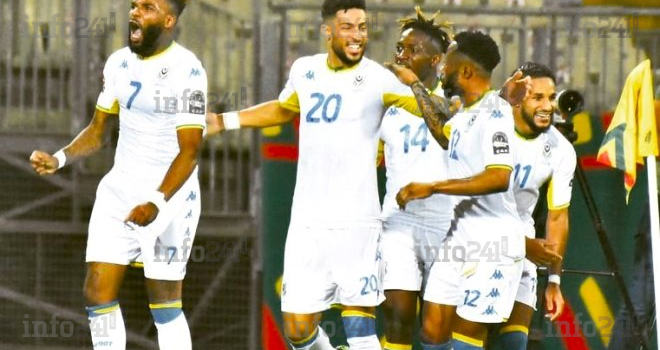 CAN 2021&nbsp;: Les Panthères du Gabon victorieuses face aux Comores grâce à Aaron Boupendza 