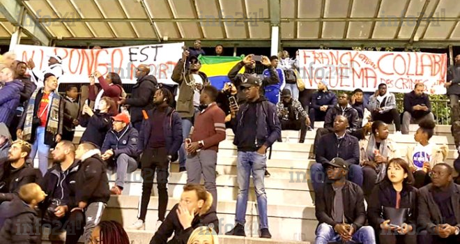 Gabon vs Burkina Faso&nbsp;: des activistes s’invitent avec leur opération &laquo;&nbsp;Ali Bongo est mort&nbsp;&raquo;