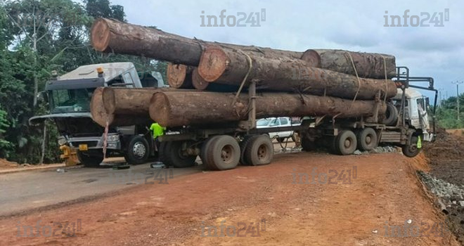 Okolassi&nbsp;: Un blessé grave après la collision d’un camion avec un grumier