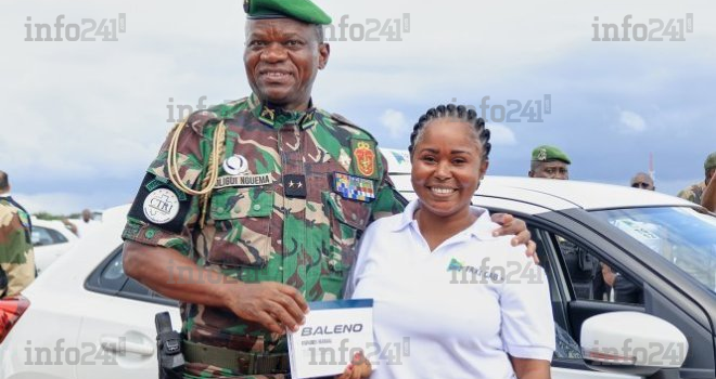 Un gabonais, un taxi&nbsp;: le président Oligui Nguema livre les clés de véhicules aux 417 heureux élus 