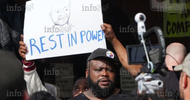 Colère aux Etats-Unis après la mort d’un Afro-Américain lors d’une arrestation policière